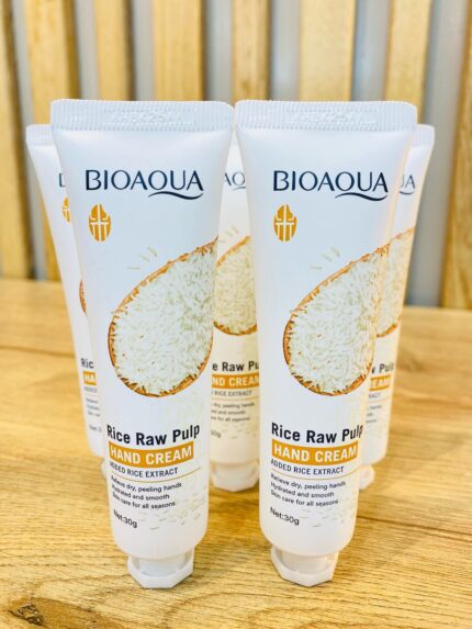 Crema de manos de arroz - Bioaqua