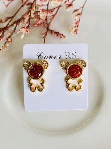 Topo Oso Circón Rojo
