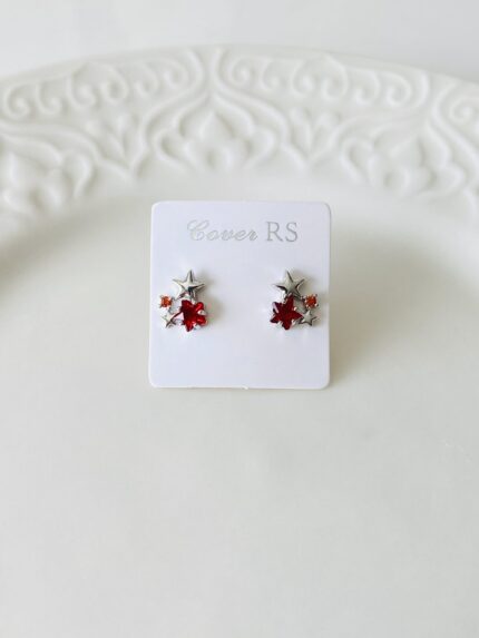 Topo Estrellitas Circón rojo