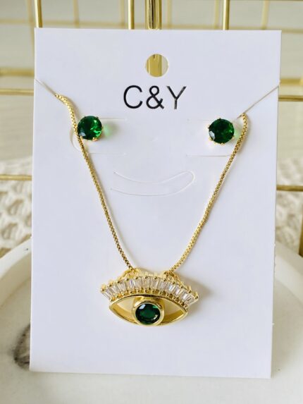 Set Rodio Ojo Turco Verde