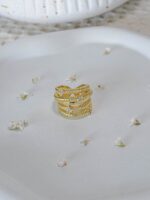 Anillo chunky estrellas - Imagen 3