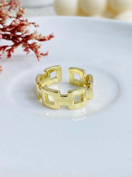 Anillo - Cuadros.