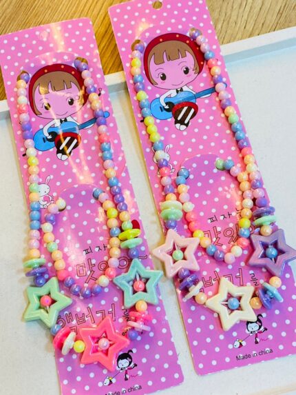 Collar Infantil Trio de estrellitas