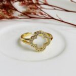 Anillo Silueta Trébol