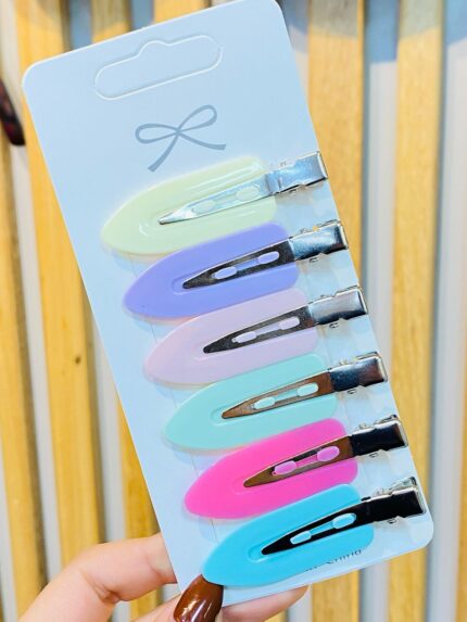 Pinzas Hair Clips Pastel