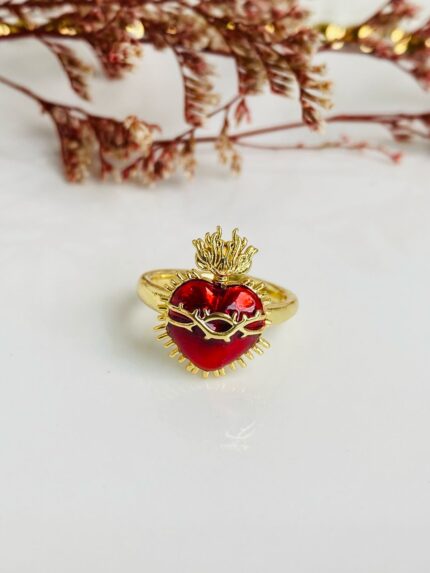 Anillo Corazón Atado