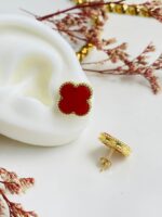 Pulsera Van Cleef Roja - Imagen 2