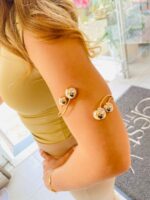 Brazalete Dorado liso - Imagen 3