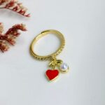 Anillo Corazoncito perla