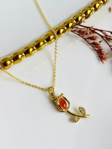 Cadena Tulipán Naranja