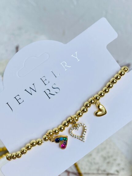 Pulsera Corazones