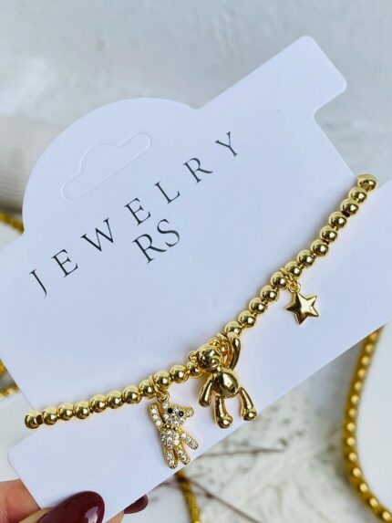Pulsera Ositos Estrellados
