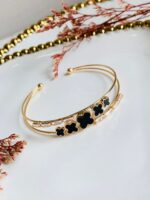 Brazalete Van Cleef Negro