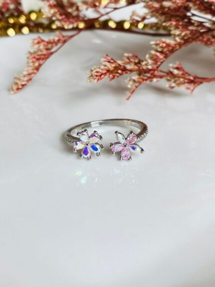 Anillo Flores Tornasol