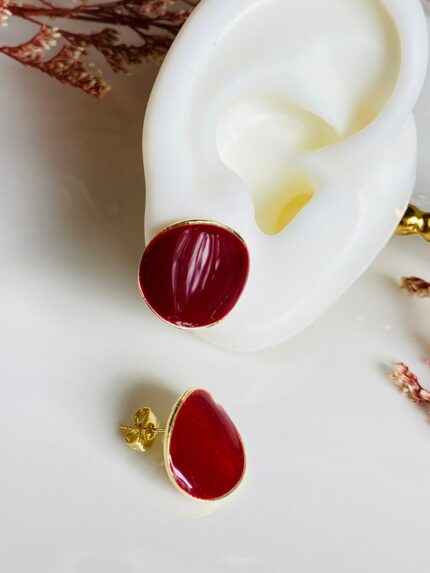 Arete Ovalo Vino