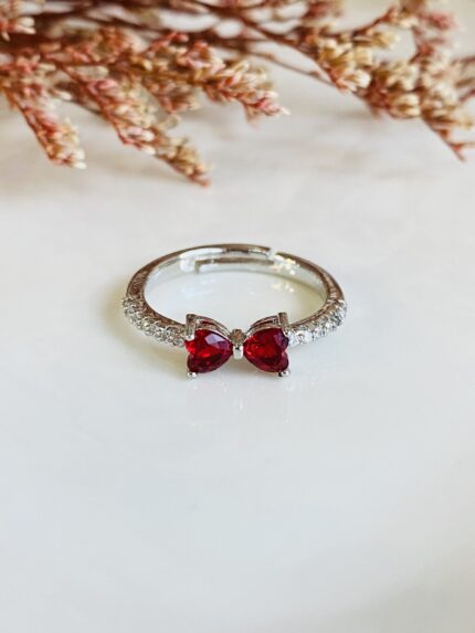 Anillo Moño rojo