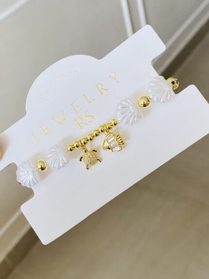 Pulsera Conchas Tortuga