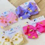 Pinza Coquette Pepitas Doradas