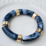 Pulsera Elastica Glow negra