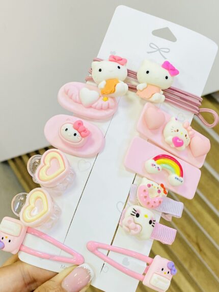 Pinza Rosa Hello kitty iris