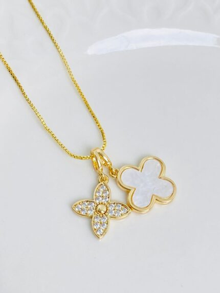 Cadena Van Cleff Blanco Zarum