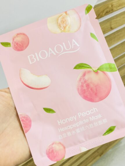 Mascarilla Facial Hidratante Peach