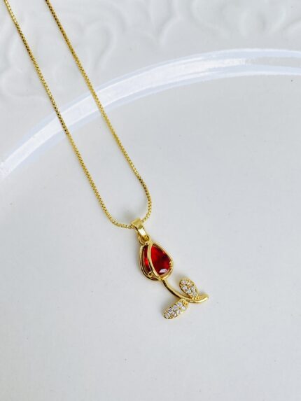 Cadena Tulipan Rojo