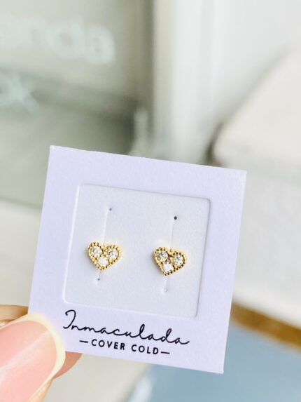 Topo De Seguridad Mini Corazón Cristal