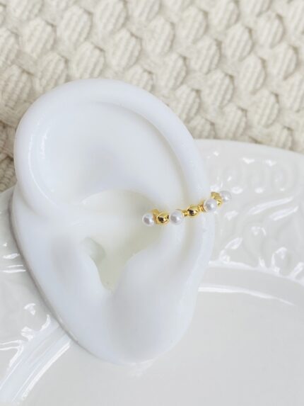 Earcuff Perlas Balin
