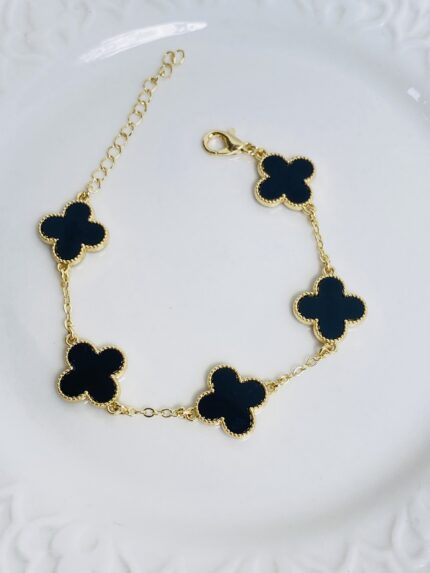 Pulsera Van Cleef Negro