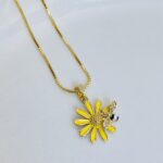Cadena Flor Abejita