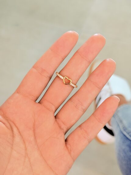 Anillo Silueta Corazón
