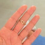 Anillo Cruce Corazón