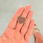 Anillo Corazón Cafe