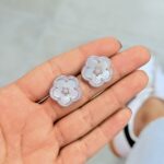 Aretes Trebol brillante