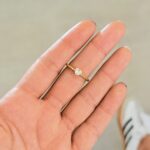 Anillo corazón brillo