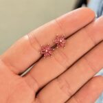 Topo flor Lutunia fucsia