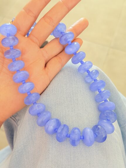 Collar  Donut  Azul