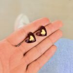Maxi aretes Cora Vinotinto