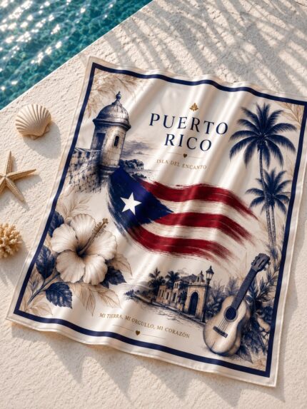 Pañoleta Puerto Rico bandera