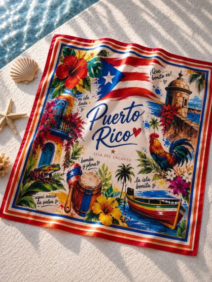 Pañoleta Puerto Rico Nacional