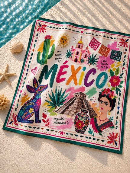 Pañoleta México Multicolor