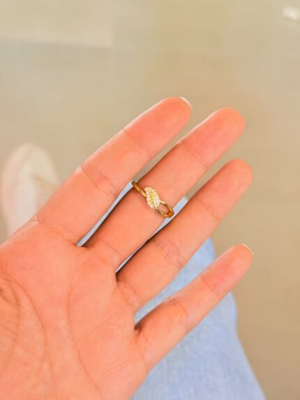 Anillo Hojita Check