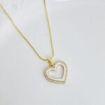 Cadena corazón suspiro