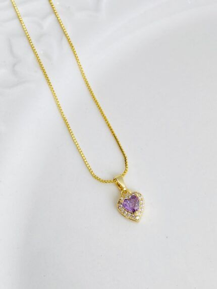 Cadena Corazon Princess Lila
