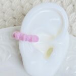 Earcuff Estrella Corazon Rosado