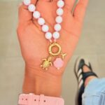 Collar Tortuga x 3 rosa