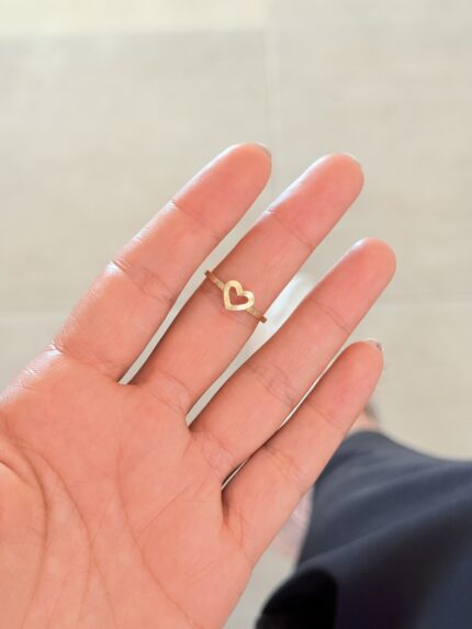 Anillo corazón Love