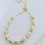 Pulsera Perla Balin Diamantado grande