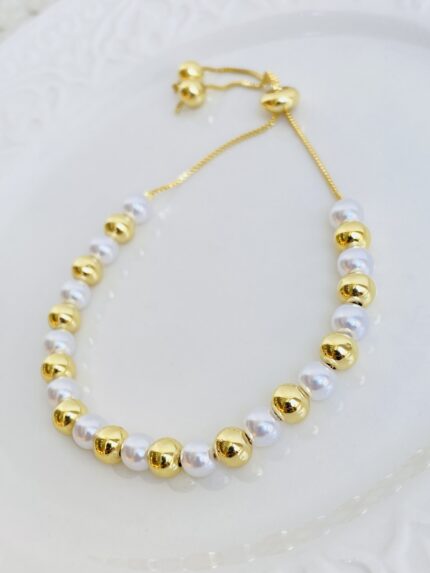 Pulsera Perla balin grande